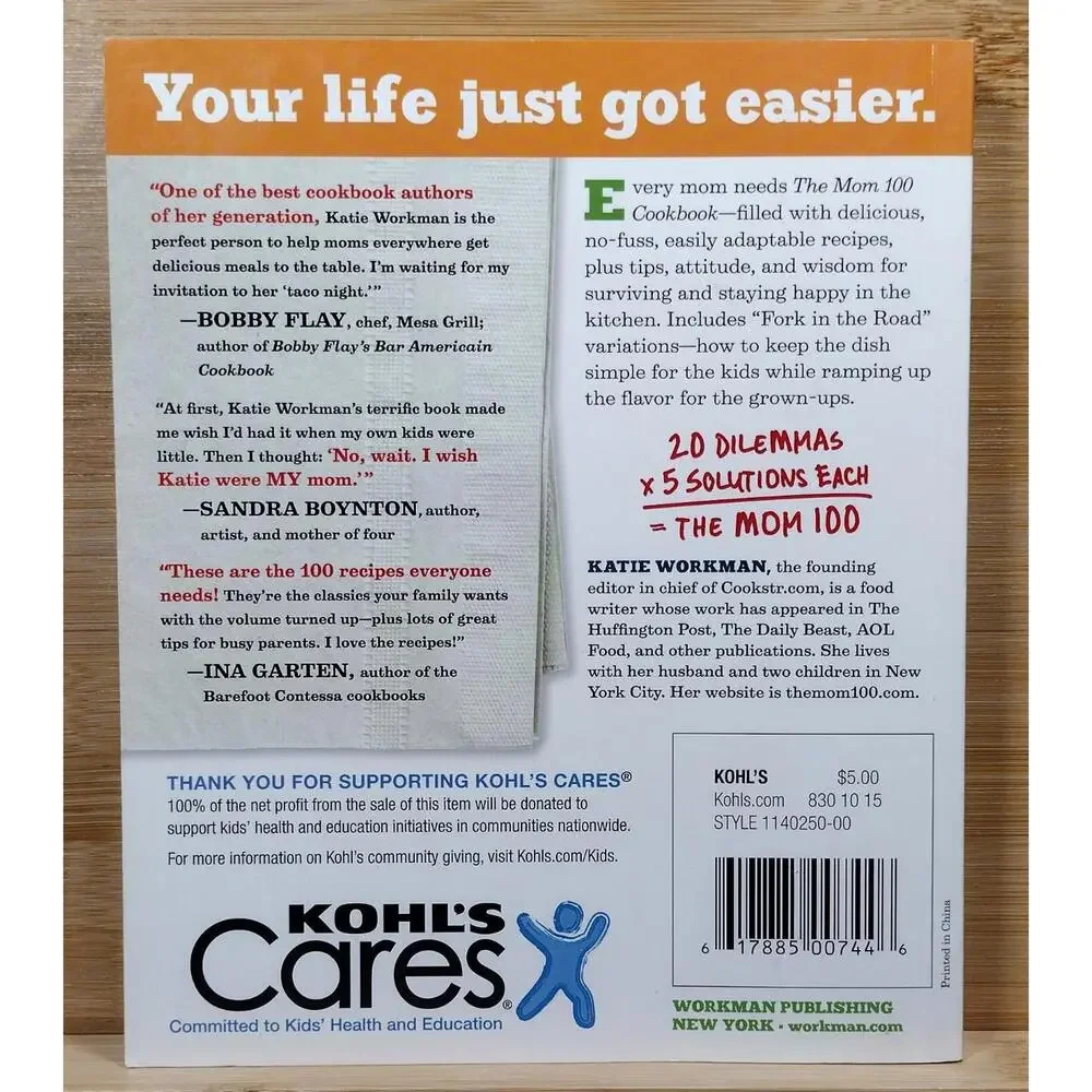 The Mom 100 Cookbook by Katie Workman‎